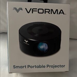 VFORMA Smart Portable Projector - Black